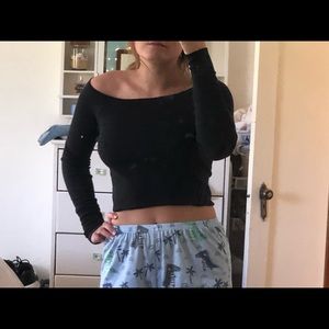 Off the shoulder top from pacsun